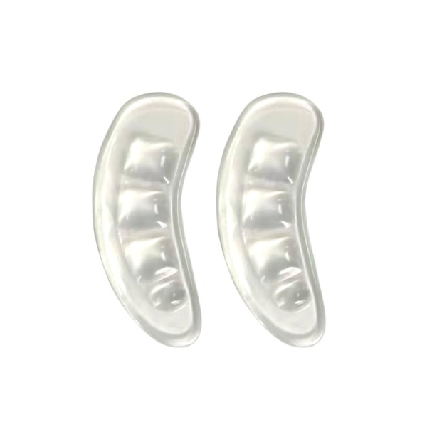 Damskor Silikonpad Anti-Slip Pad Självhäftande framsida A pair