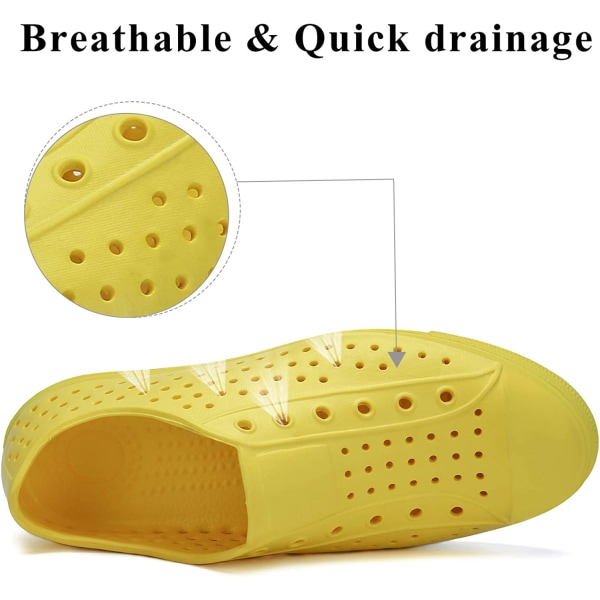 Damvattenskor för män Strandsandaler, gul, EU 38 yellow EU 38