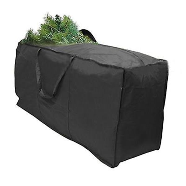 Förvaringspåse för julgransprydnader, dammtät utomhusförvaringspåse svart S 122*39*55cm