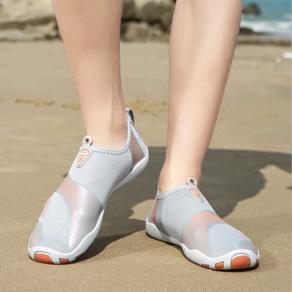 sommar strandskor vattenskor (grå orange 39EU） gray orange 39EU