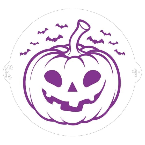 Halloween Stencil Pumpkin - Dekorera multicolor