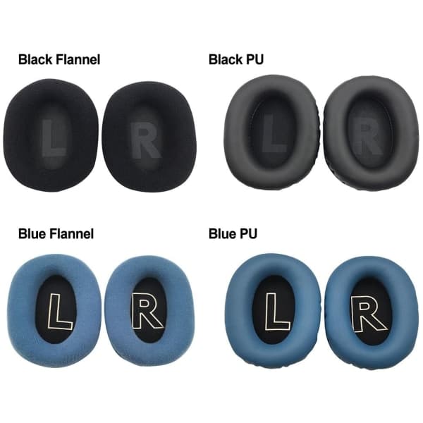 1 par Ersättnings-öronkuddar för Logitech G Pro X BLUE