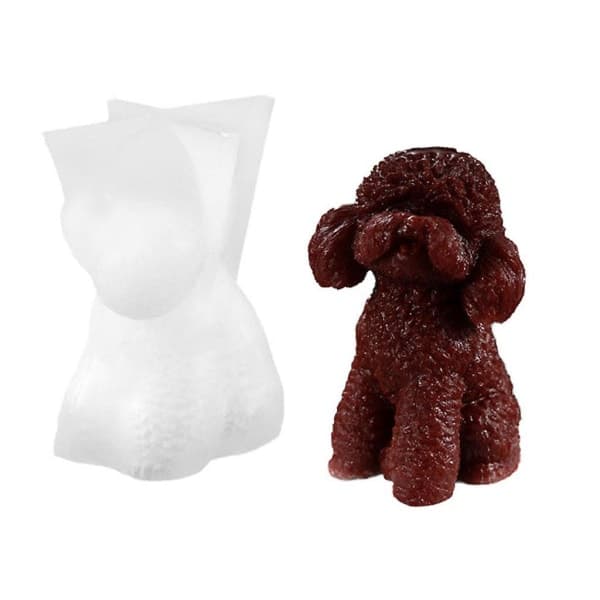 Hund Kristall Form Doft Mould