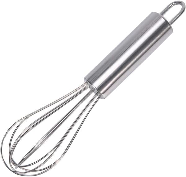 Visp i rostfritt stål (8 tum, silver)