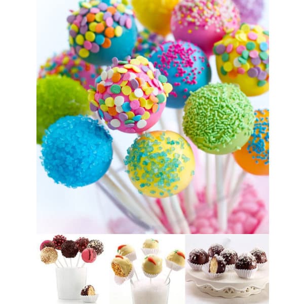 Cake Pops form med pinnar
