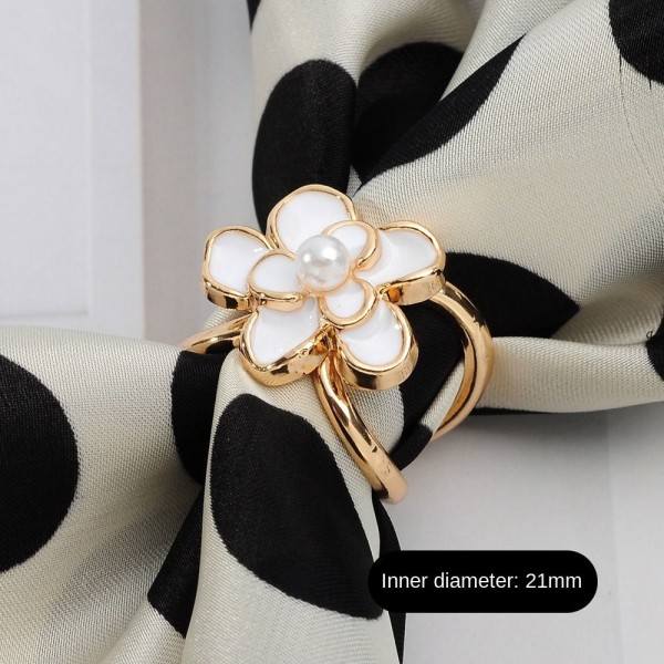 Scarf Spänne Sjal Ring Clip STYLE 7 STYLE 7 Style 7