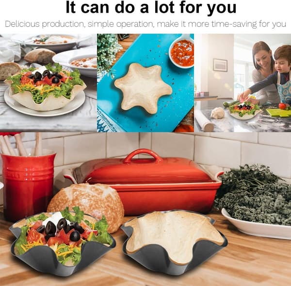 Salladsskål Set med 4-pack Perfekt Taco Pan