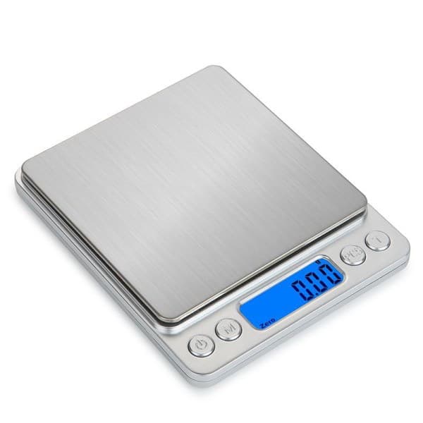 Köks Digitalvåg 3 kg / 0,1 g Silver Silver