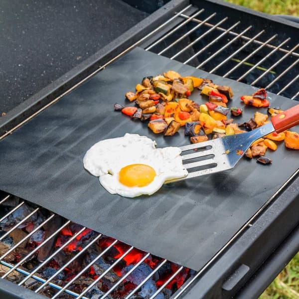 2x Teflonmatta för grill och ugn