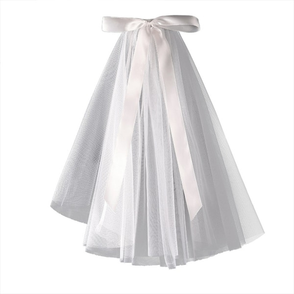 Flower Girls 2 Hoops Vit Underkjol 65cm Bröllop Underkjol Barn Barn Elast