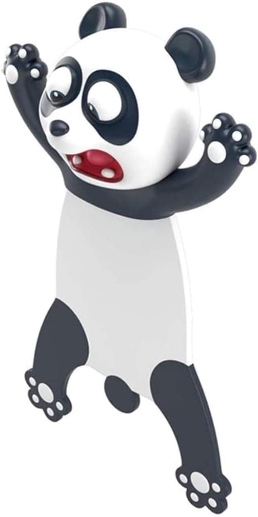 3D Stereo tecknad söta djur bokmärken för studenter Barn Stor present (Panda)