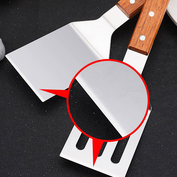 Grillspatel rostfri spatel set grillspatel kök grillspatel