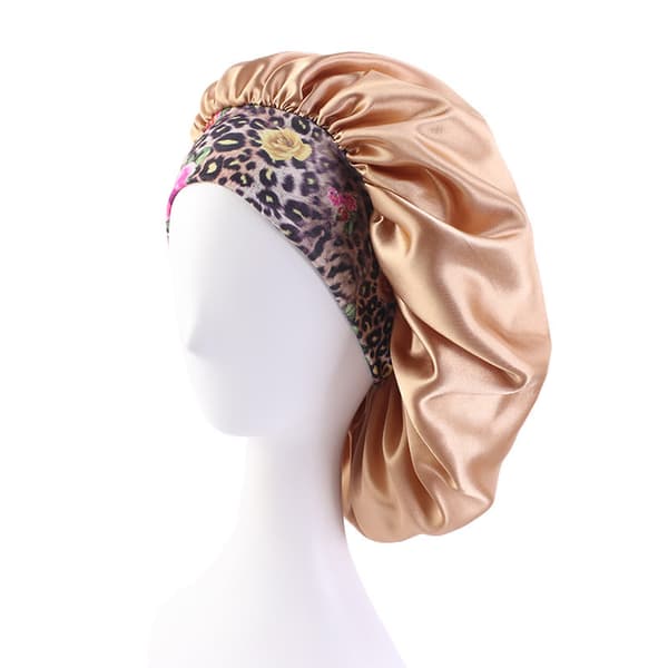 Bohemisk stil printed hårband cap (khaki)