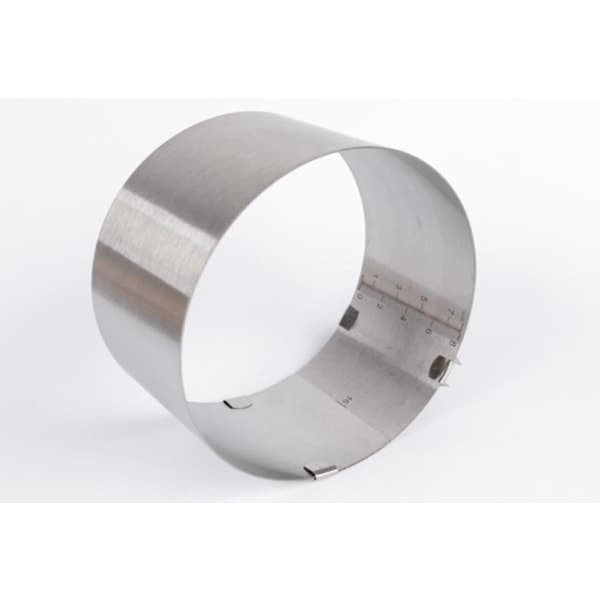 Justerbar rostfri form Cookie Fondant Mousse Ring