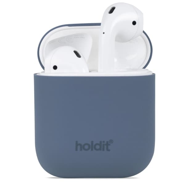 Silicone Case Air_sPods  Pacific Blue