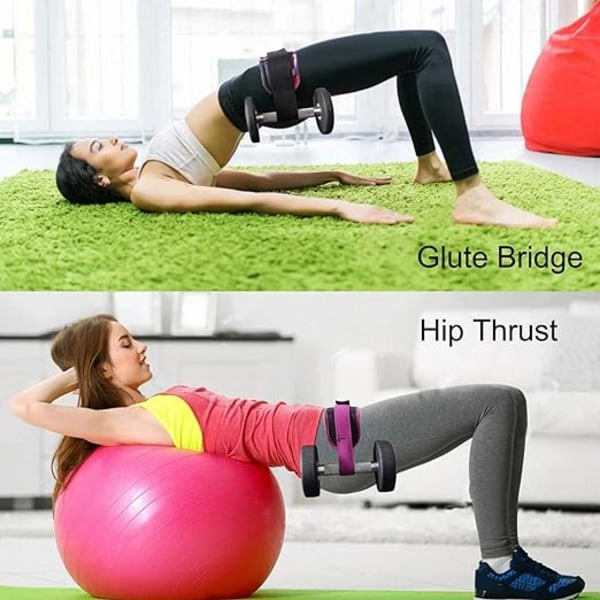 Unisex Hip Trainer Bälte Fitness Hantel Vikter Träning Hip