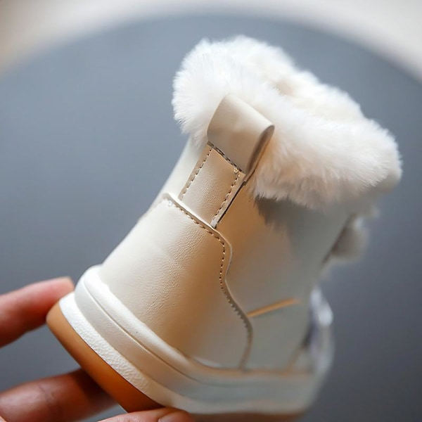 Barn Klassisk utomhus Martin Wellies Vandringsarbete Tonårsskor Pojkar Flickor 2K7729 Beige 26