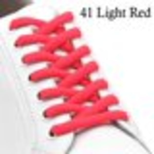 Runt skosnöre rött 80cm Round shoelace red 80cm