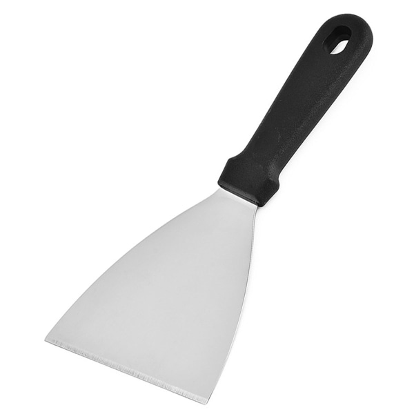 Rostfritt stål skrapa verktyg målarskrapa trähandtag grill teppanyaki kött