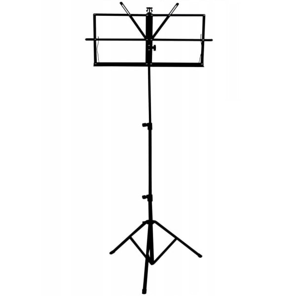 Musikställ, Metall - Svart Svart