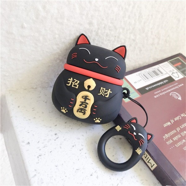 för  Air_sPods Bluetooth -hörlurar Case Lucky Cat