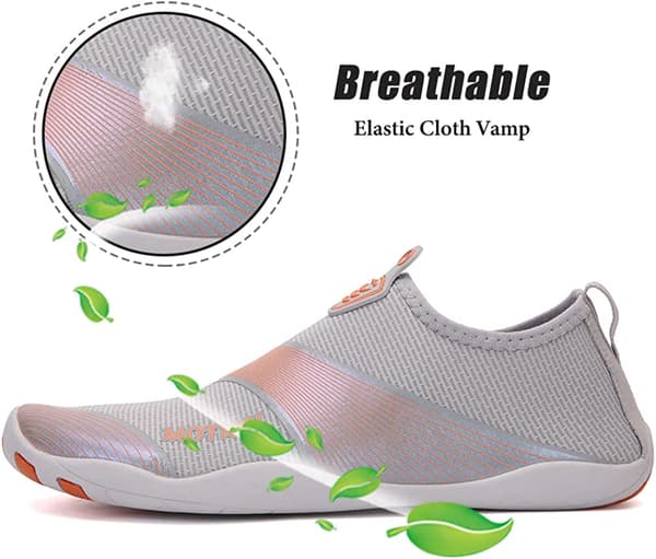 sommar strandskor vattenskor (grå orange 39EU） gray orange 39EU