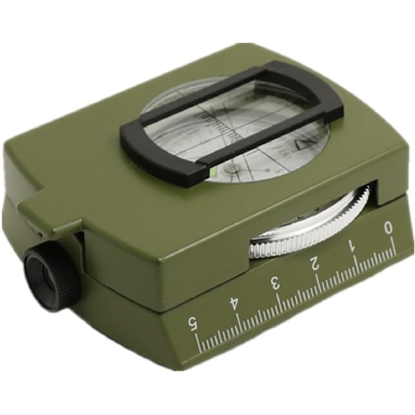 Camping Survival Glow in The Dark Militär kompass för vandring, camping, backpacking, utomhusaktiviteter