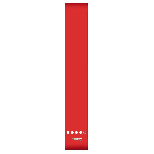 Elastiskt träningsband (röd)