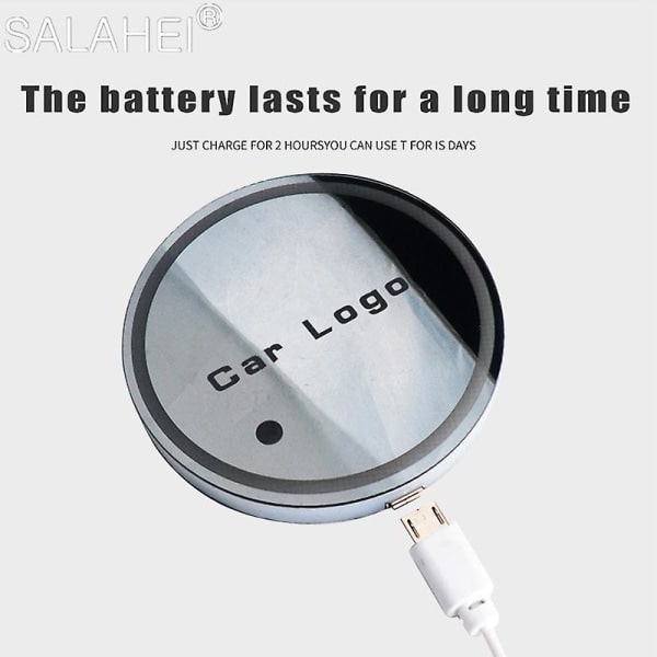 2-pack LED Bil Vattenkoppshållare Lampa Flask Underlägg för Skoda Octavia Superb Tillbehör