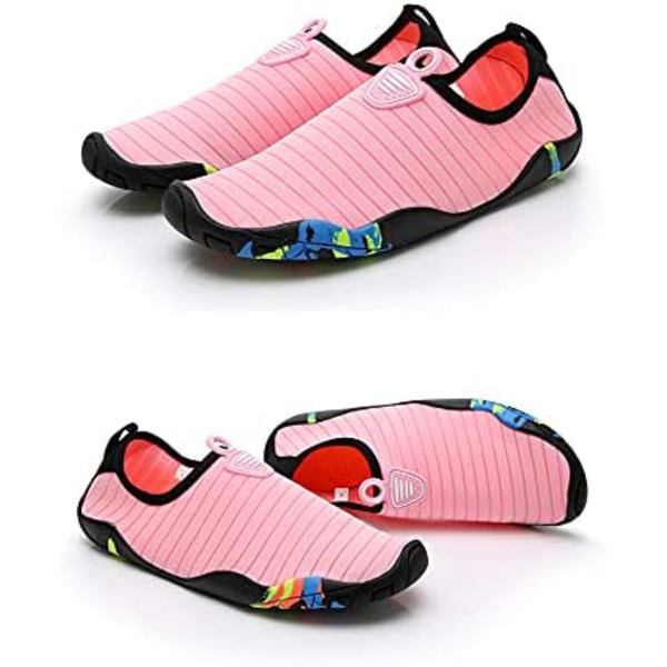 Vattenskor barfota bekväma andas(rose38-39EU) rose (38-39EU)
