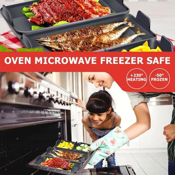 4 molds Ungform silikon Non-stick set