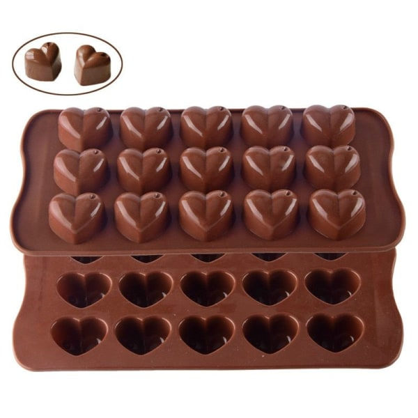 Choklad form hjärta