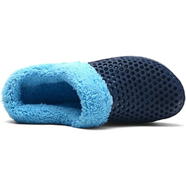 Mules Slip On Trädgårdsskor Varm vintertoffel,blå,270 blue 270