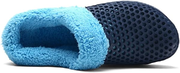 Mules Slip On Trädgårdsskor Varm vintertofflor,blå,265 blue 265