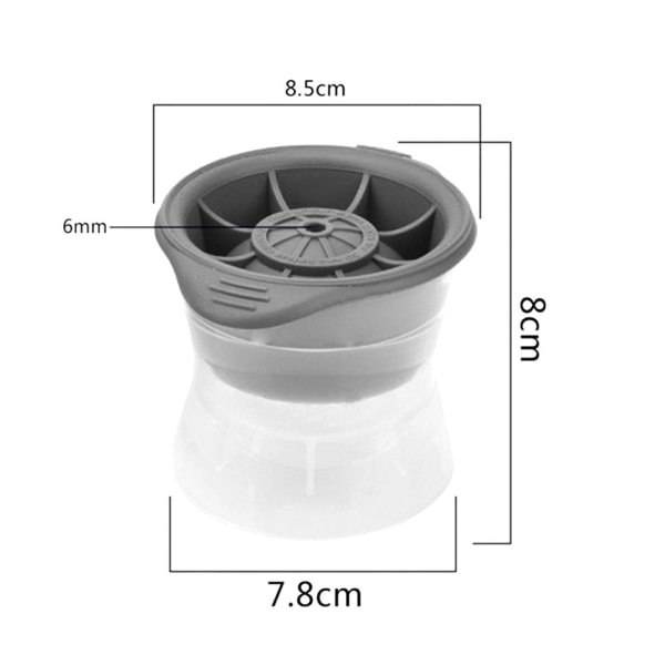 2-Pack Isbollar - Iskuber - Isbitsform