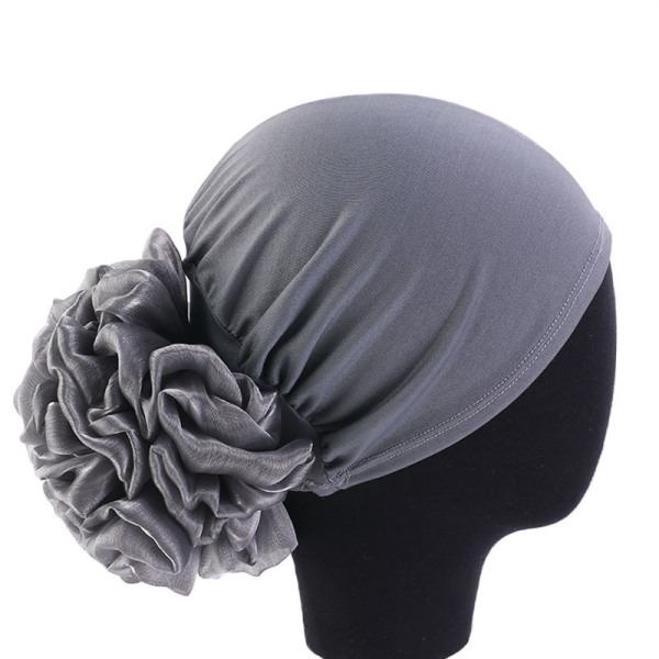 2Pack Dam Flower Elastisk Turban Beanie Head Wrap Chemo Cap Hat