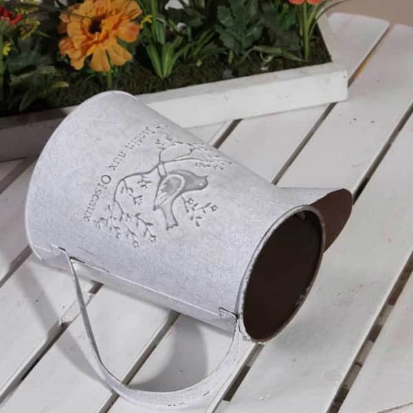 personlighet Blomma Insert Konstdekoration Potted Desktop Iron