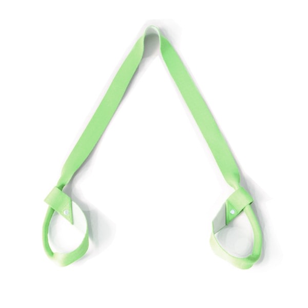 Yogamattrem, justerbar mattsele för att bära, stretcha two-tone green