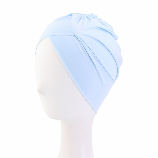 Cool elastisk cap cap (ljusblå)