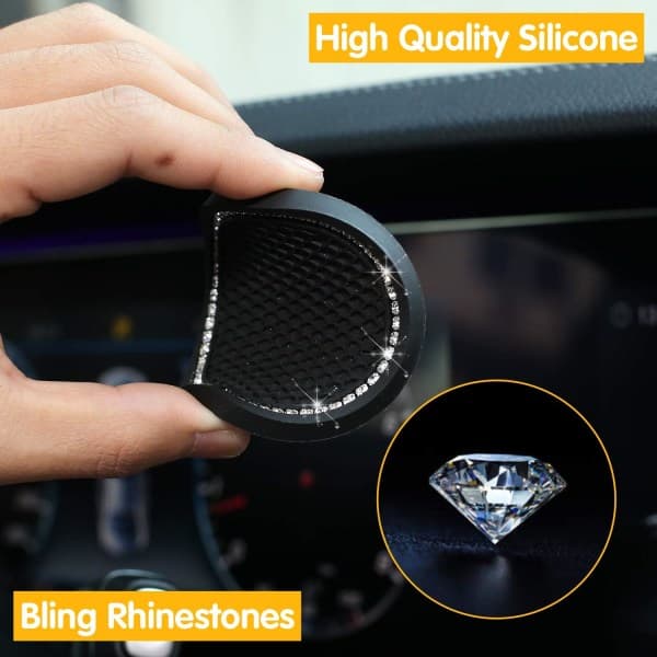Bilkopphållare, 2-pack Universal Auto Anti Slip Cup