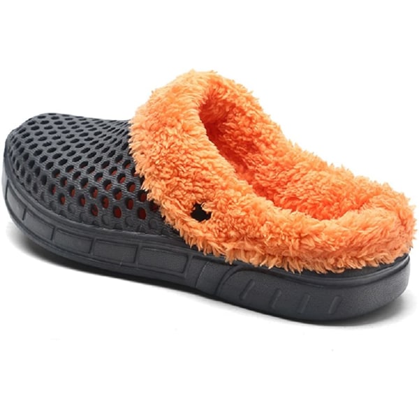 Mules Slip On Trädgårdsskor Varm vintertofflor,orange,240 orange 240