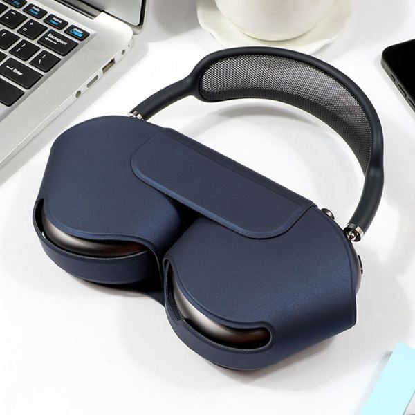 Trådlöst Bluetooth -headset case för Air_sPods Max blå