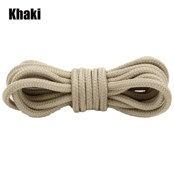 Extra Starka Skosnören i Polyester (Flera färger & längder) Vit 0.9M