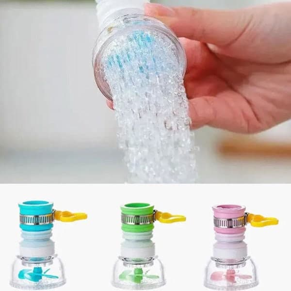 Kran Anti Splash Device Anti Splash Head Kranvatten Dusch Exte green 1pcs
