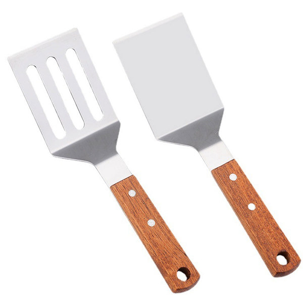 Grillspatel rostfri spatel set grillspatel kök grillspatel