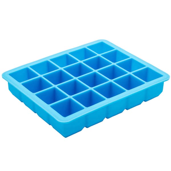 Mini Frysbehållare Set, olika storlekar Blå