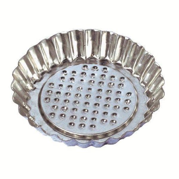 Form / Tartlet 6-pack 10cm Silver