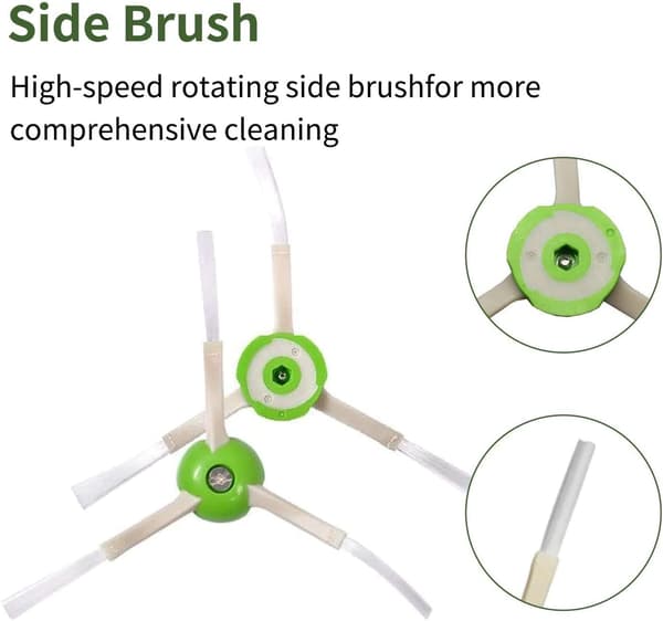 26 st Reservdelar till iRobot Roomba E5 E6 E7 i3(3150) i3+(3550) i4 Robotdammsugartillbehör