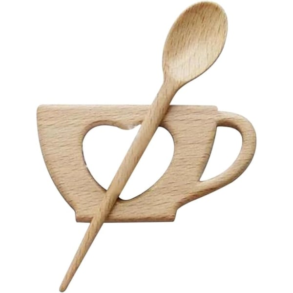 Kaffekopp träsjalnål, broschklämma