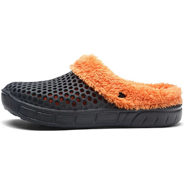 Mules Slip On Trädgårdsskor Varm vintertofflor,orange,270 orange 270